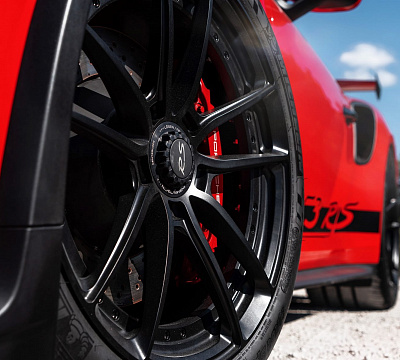 Фото дисков Anrky AN24 на Porsche 911 VII