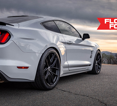Фото дисков HRE FF21 на Ford Mustang VI