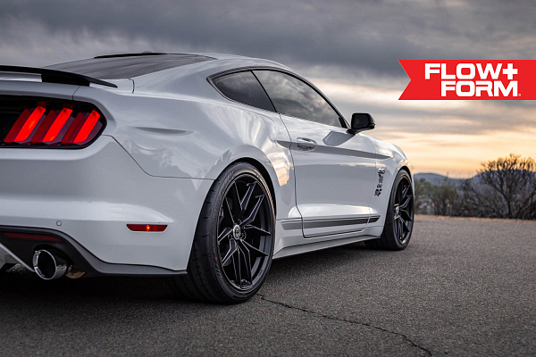 Фото дисков HRE FF21 Черный сатин на Ford Mustang VI
