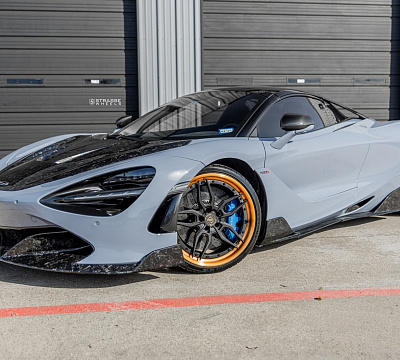 Фото дисков Strasse Wheels SV4 Deep Concave FS на McLaren 720S