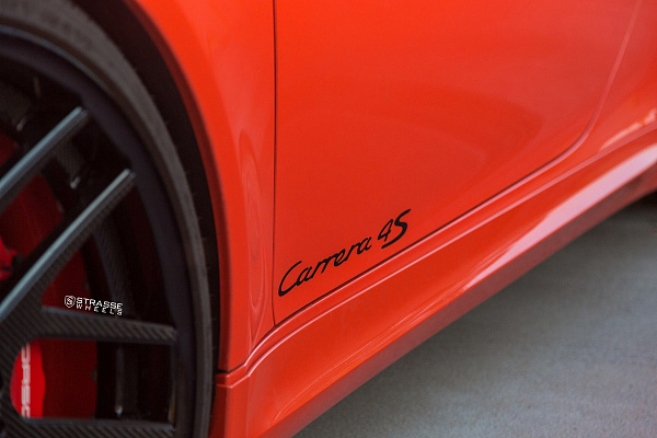Фото дисков Strasse Wheels SM7T Deep Concave Другой цвет на Porsche 911 VII