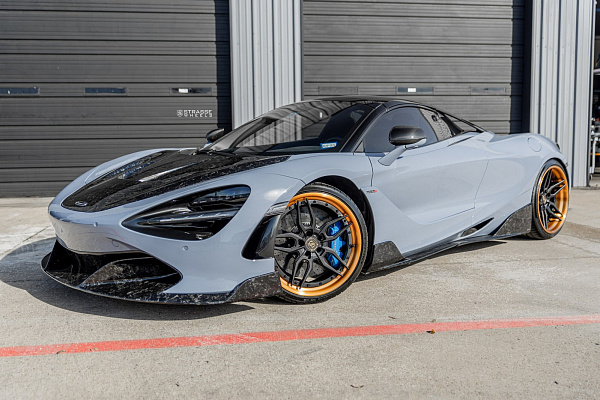 Фото дисков Strasse Wheels SV4 Deep Concave FS Другой цвет на McLaren 720S