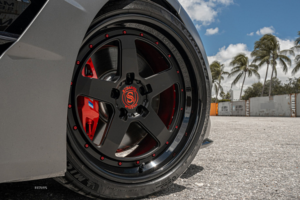 Фото дисков Strasse Wheels S5 Competition Черный сатин на BMW Z4 (G29)