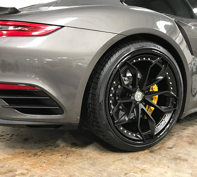 Фото дисков HRE S201 на Porsche 911 VII