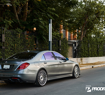 Фото дисков Vossen HF-8 на Mercedes-Benz S-Class (W222, C217)