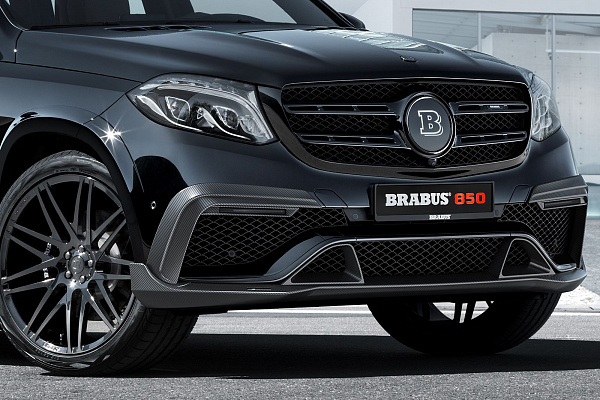 Фото дисков BRABUS Monoblock F (Platinum Edition) Черный глянец на Mercedes-Benz GLS (X166)