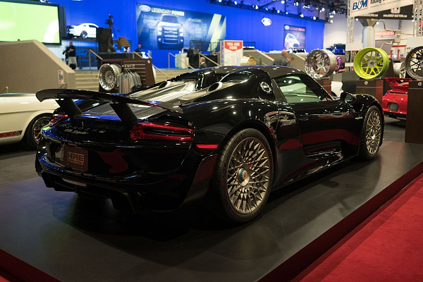 Фото дисков HRE 501M Сатиновый тонированный лак на Porsche 918 Spyder