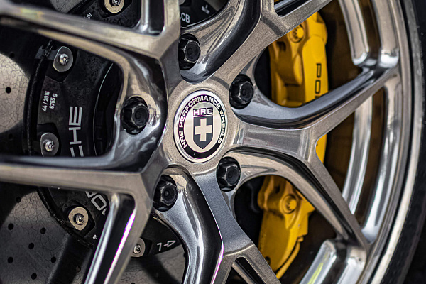 Фото дисков HRE R101 Lightweight Глянцевый тонированный лак на Porsche Cayman II