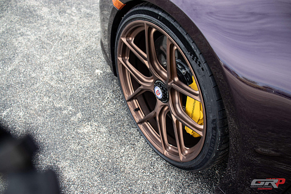 Фото дисков HRE P101SC Сатиновая темная медь на Porsche 911 VIII