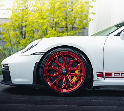 Фото дисков Brixton Forged PF10-RS на Porsche 911 VIII