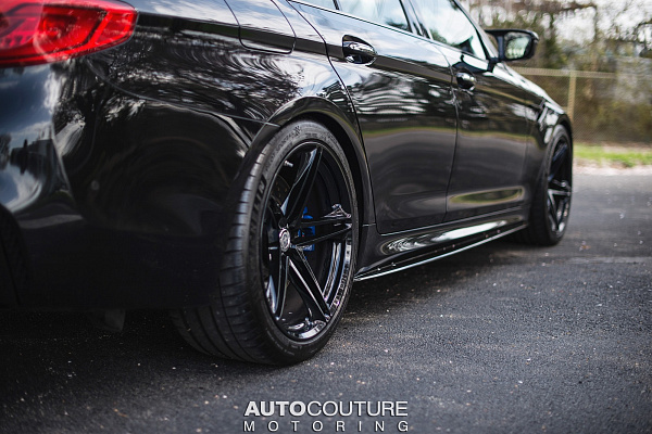 Фото дисков HRE P207 Черный глянец на BMW 5/M5 (G30/F90)