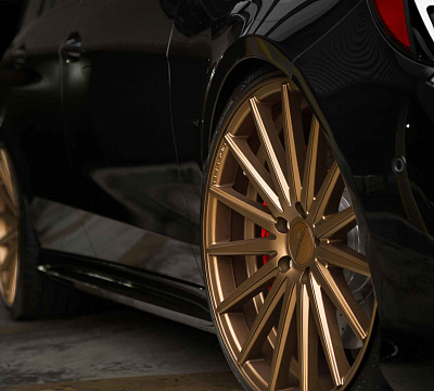 Фото дисков Vossen VFS-2 на Mercedes-Benz E-Class (W212, S212, C207)
