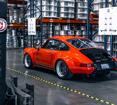 Фото дисков HRE 517K на Porsche 911 I