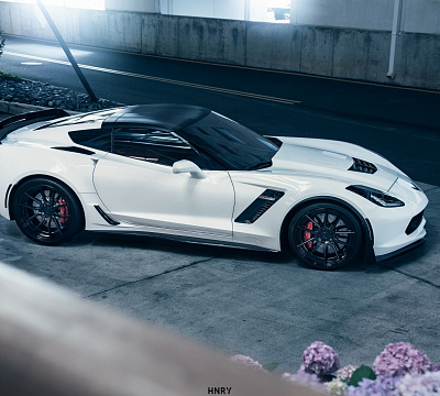 Фото дисков BC Forged HCA162 на Chevrolet Corvette C7