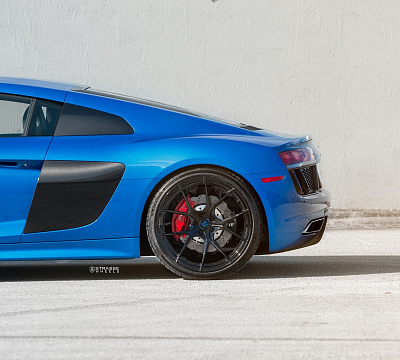 Фото дисков Strasse Wheels SM5R Deep Concave Monoblock на Audi R8 (4S)