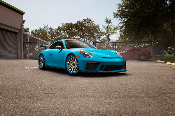 Фото дисков Strasse Wheels SV15T Deep Concave FS Другой цвет на Porsche 911 VII