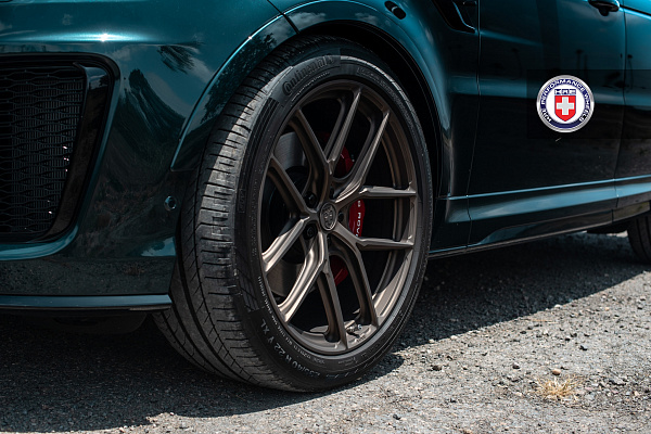 Фото дисков HRE P101SC Сатиновая бронза на Land Rover Range Rover Sport II