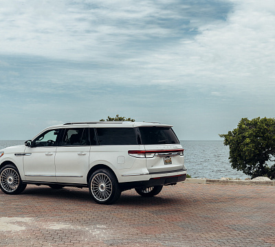 Фото дисков Vossen HF-8 на Lincoln Navigator IV