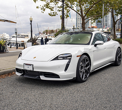 Фото дисков Vossen HF-5 на Porsche Taycan I