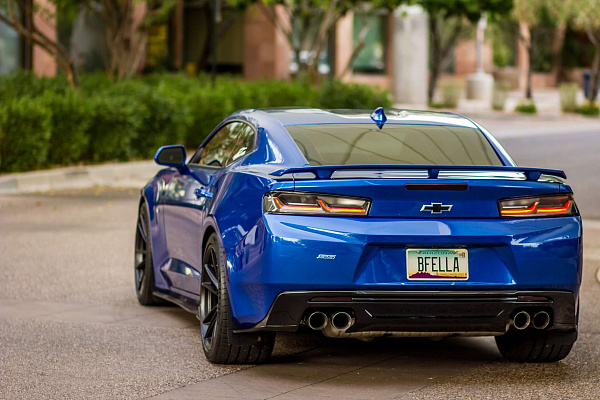 Фото дисков HRE FF04 Черный сатин на Chevrolet Camaro VI