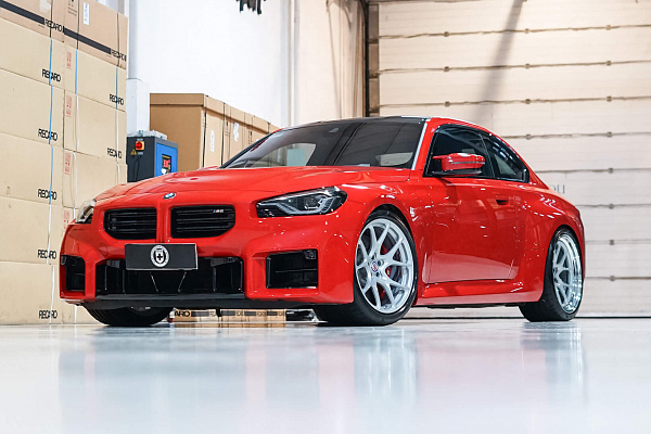 Фото дисков HRE 521M Серебро на BMW 2/M2 (G42/G87)