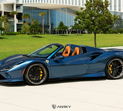 Фото дисков Anrky S3-X5 на Ferrari F8