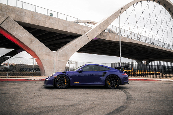 Фото дисков Brixton Forged R11-RS Черный сатин на Porsche 911 VII