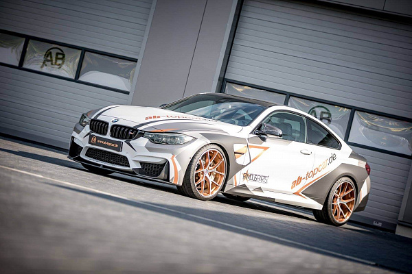 Фото дисков HRE P101 Алмазная проточка на BMW 4/M4 (F32/F82)