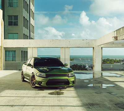 Фото дисков Vossen HF-5 на Dodge Charger VII