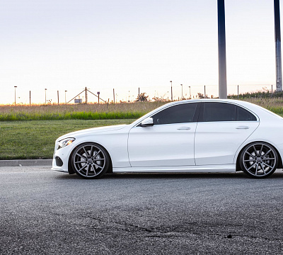 Фото дисков Vossen VFS-1 на Mercedes-Benz C-Class (W205)