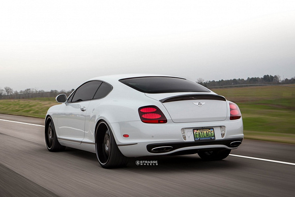 Фото дисков Strasse Wheels S5 Signature Черный глянец на Bentley Continental GT II