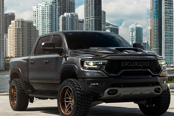 Фото дисков Anrky AN36 Сатиновая бронза на Ram 1500 V
