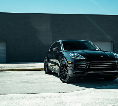 Фото дисков Vossen HF-3 на Porsche Cayenne III