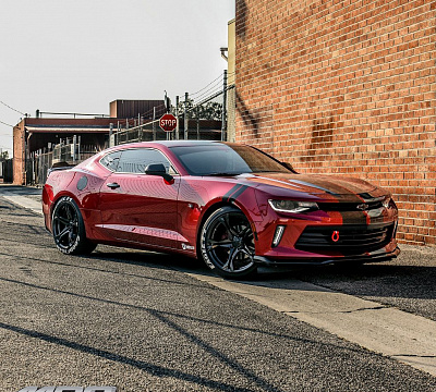 Фото дисков MRR M017 на Chevrolet Camaro VI