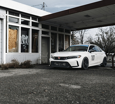 Фото дисков Rotiform LTN-J на Honda Civic Type R FL5