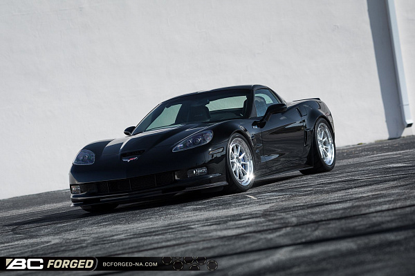 Фото дисков BC Forged LE10 // MLE10 Глянцевый лак на Chevrolet Corvette C6