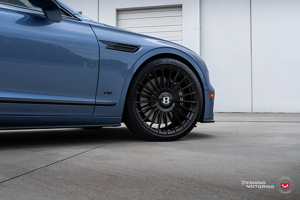Фото дисков Vossen S17-13 Черный глянец на Bentley Flying Spur III