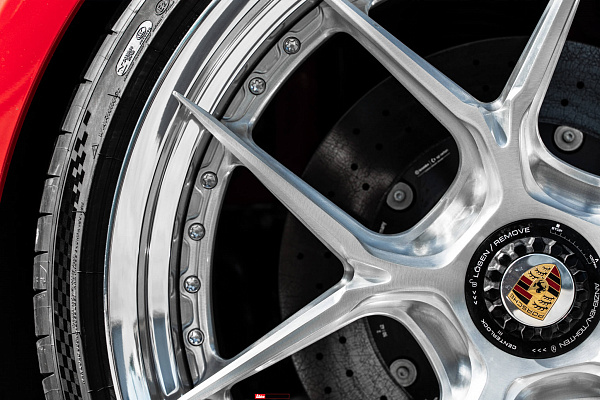 Фото дисков HRE S101SC Глянцевый лак на Porsche 911 VIII