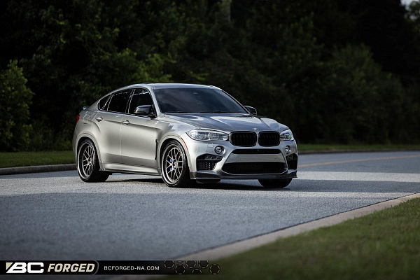 Фото дисков BC Forged LE72 // MLE72 Матовый графит на BMW X6/X6 M (F16/F86)