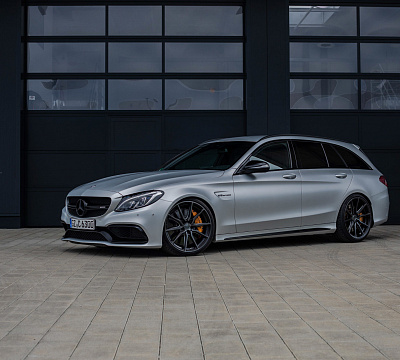 Фото дисков Vossen HF-3 на Mercedes-Benz C-Class (W205)