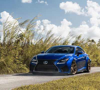 Фото дисков Anrky AN12 на Lexus RC