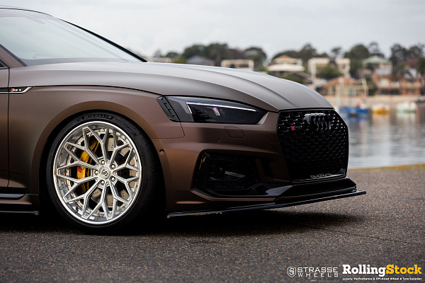 Фото дисков Strasse Wheels SV20M Deep Concave FS Глянцевый лак на Audi A/S/RS 5 (F5)