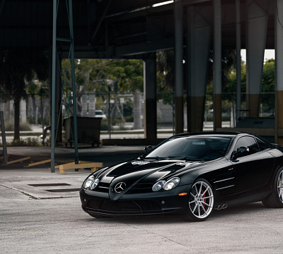 Фото дисков Anrky AN18 на Mercedes-Benz SLR McLaren