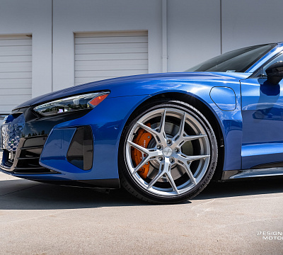 Фото дисков Vossen HF-5 на Audi E-tron GT
