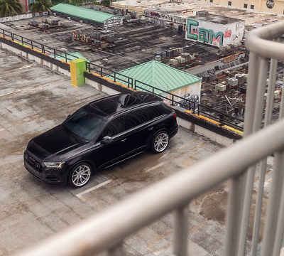 Фото дисков Vossen HFX-2 (5-Lug) на Audi Q7 (4M)