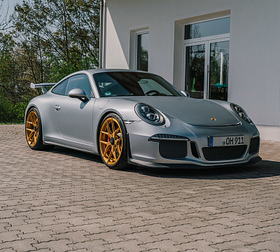 Фото дисков Vossen S21-01 на Porsche 911 VII