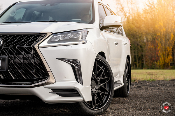 Фото дисков Vossen S17-07 (3-Piece) Черный сатин на Lexus LX III