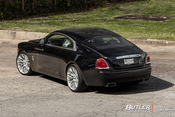 Фото дисков HRE P200 Глянцевый лак на Rolls-Royce Wraith