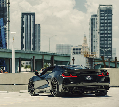 Фото дисков Vossen S17-01 (3-Piece) на Chevrolet Corvette C8