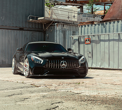 Фото дисков Vossen EVO-3 на Mercedes-Benz AMG GT I